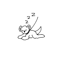 sleepy dog drawing by guest-n5hlukv41 in Artbitrator