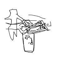 throwing food drawing by guest-5dv03vyv2 in Artbitrator