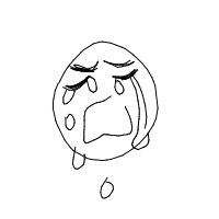 crying drawing by latiny in Artbitrator