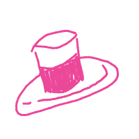 party hat drawing by latiny in Artbitrator