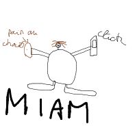 bigfoot taking selfie drawing by berlioz128 in Artbitrator