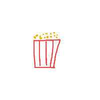 popcorn overflowing drawing by guest-o0h27ix02 in Artbitrator