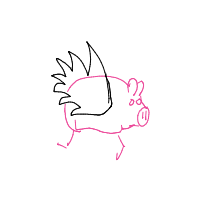 when pigs fly drawing by guest-9ntfji1nx in Artbitrator