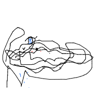 cloud with face drawing by guest-av0bwwuum in Artbitrator