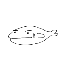 grumpy fish drawing by guest-pxskn7xvt in Artbitrator