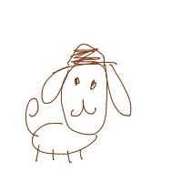 dog in costume drawing by guest-5lajxd8px in Artbitrator