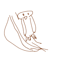 penguin sliding drawing by guest-5lajxd8px in Artbitrator