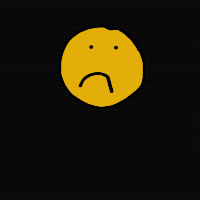 sad face drawing by abcd in Artbitrator