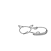 sleeping cat drawing by guest-zzpmbxxjt in Artbitrator