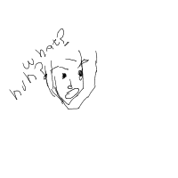 confused face drawing by guest-zx81o7e2g in Artbitrator