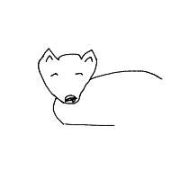 fox drawing by adam2 in Artbitrator