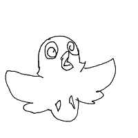 confused owl drawing by wlalang101 in Artbitrator