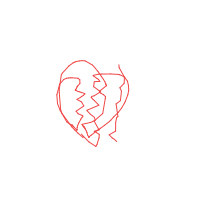 broken heart drawing by guest-jy2feq6b4 in Artbitrator