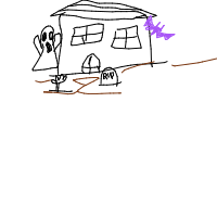 haunted mansion drawing by player-7o11ljt48 in Artbitrator