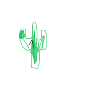 dancing cactus drawing by guest-1rf9v2gtx in Artbitrator