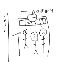 awkward elevator drawing by guest-svl73n4g6 in Artbitrator
