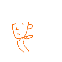 hand on chin drawing by guest-4huprwlj5 in Artbitrator