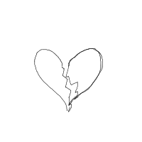 broken heart drawing by guest-ejuoo3jgw in Artbitrator