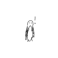 excited penguin drawing by guest-1mq5f0xbn in Artbitrator