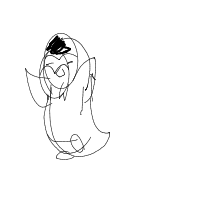 excited penguin drawing by guest-ibtt704q0 in Artbitrator