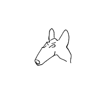 grumpy dog drawing by guest-3ei1yv7t2 in Artbitrator