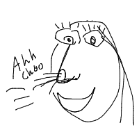 sneezing drawing by guest-c12z586ig in Artbitrator