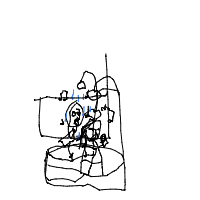 singing in shower drawing by guest-2t4rvmll5 in Artbitrator