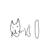 cat vs cucumber drawing by guest-zh8tufy5y in Artbitrator