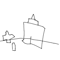 haunted house drawing by guest-nipf5v7ve in Artbitrator