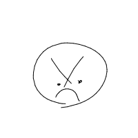 angry face drawing by guest-pvstsak8j in Artbitrator