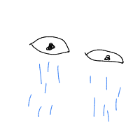 crying drawing by guest-pvstsak8j in Artbitrator