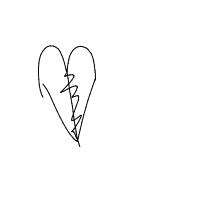 broken heart drawing by guest-pvstsak8j in Artbitrator