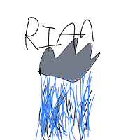 rain cloud drawing by guest-pvstsak8j in Artbitrator