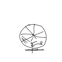 hamster on wheel drawing by guest-d0tf4hd55 in Artbitrator