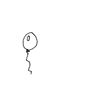 balloon floating away drawing by guest-7ue8hlu5b in Artbitrator