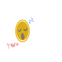 yawning drawing by guest-mfy017jch in Artbitrator