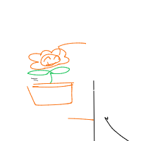 flower dancing drawing by guest-f9kpnedwa in Artbitrator