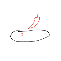 spicy food drawing by guest-l8n6acb7p in Artbitrator