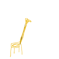 giraffe with scarf drawing by guest-xsr9vivlc in Artbitrator