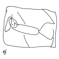 sleeping drawing by petersm33 in Artbitrator