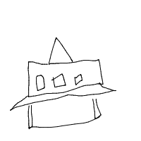 haunted house drawing by guest-g1o3xmbkl in Artbitrator