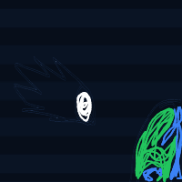 meteor approaching earth drawing by guest-r0px6u8fh in Artbitrator