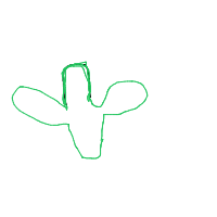 dancing cactus drawing by dodo in Artbitrator