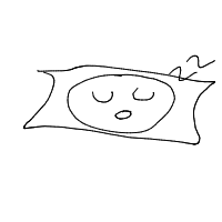 sleeping face drawing by guest-lsjbufrsk in Artbitrator