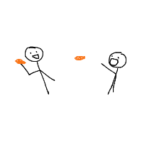 throwing food drawing by guest-30xfgufh8 in Artbitrator