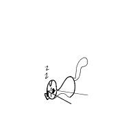 sleeping cat drawing by rena in Artbitrator
