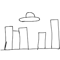 alien invasion drawing by guest-b3vyt72oz in Artbitrator