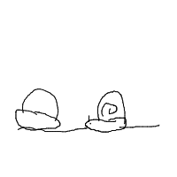 snail racing drawing by guest-o3mbhza11 in Artbitrator