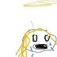 crying face drawing by guest-jukirn8e9 in Artbitrator