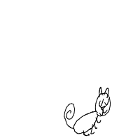 sleeping cat drawing by guest-y83r08nr1 in Artbitrator